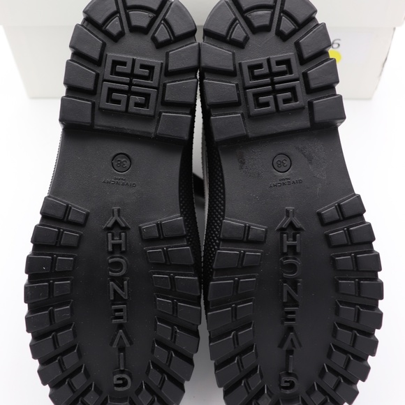 New Givenchy Paris Glaston Laced Ankle Rainboots - Picture 6 of 8